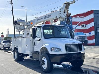 2016 Freightliner M2 106 Single Axle Digger Derrick / Terex Commander 4047 / Cummins
