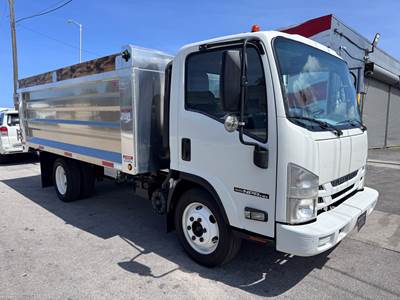 2017 Isuzu NPR HD 14' Aluminum Dump Dump Truck - Dump Body