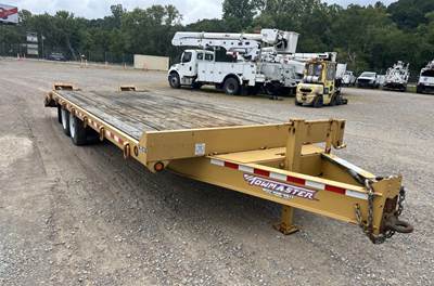 2019 Tow Master TC16LP 16-ton Equipment Transport Trailer