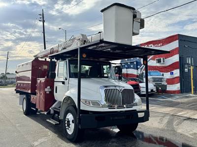 2017 Terex XT PRO 60/70 Forestry Bucket Truck, Cummins Diesel, 75 Ft Working Height