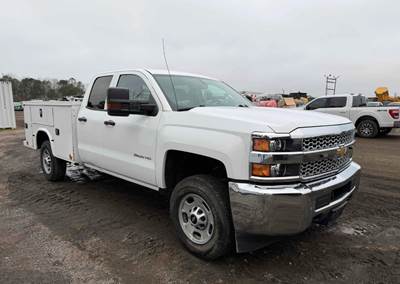 2019 CHEVY SILVERADO 2500HD WORK TRUCK, 8' KNAPHEIDE  UTILITY BODY, COOP OWNED & MAINTAINED, XTRA CLEAN