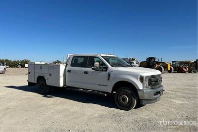 2019 Ford F-350 Super Duty 9' Knapheide 6108D54-S Service Utility Truck Body, Crew Cab, Diesel