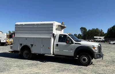 2016 Ford F-550 Mechanic / Service Truck Hi-top Enclosed Body