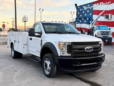 2017 Ford F-550  -11' Knapheide  Service Utility Truck Body, 4x4, Powerstroke, 1-Owner