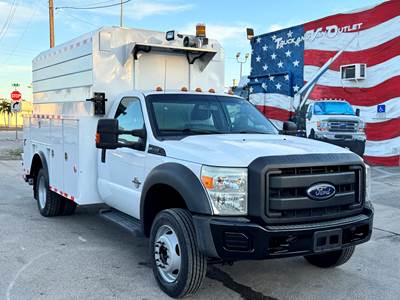 2016 Ford F-550 Mechanic / Service Truck Hi-top Enclosed Body