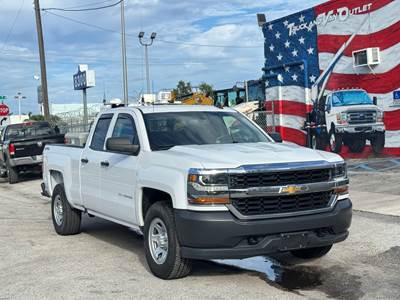 2018 CHEVY SILVERADO 1500 W/T PICK UP TRUCK, 5.3L ECOTEC, 4X4, ALUMINUM TOOLBOX, TOW PACKAGE, CLEAN CARFAX
