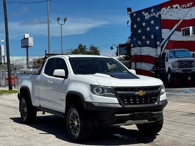 2018 CHEVY COLORADO ZR2 EXTENDED CAB, 4X4, MULTIMATIC DSSV SUSPENSION, FRONT & REAR LOCKING DIFFERENTIALS