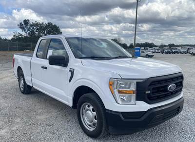2021 FORD F-150 SUPERCAB, 3.3L V6, 10-SPEED TRANSMISSION, BED COVER, 6.5' BED, 1-OWNER, CLEAN CARFAX (4 IN STOCK)