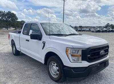2021 FORD F-150 SUPERCAB, 3.3L V6, 10-SPEED TRANSMISSION, BED COVER, 6.5' BED, 1-OWNER, CLEAN CARFAX (4 IN STOCK)