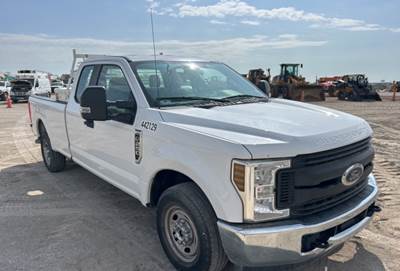 2019 FORD F-250SD PICK-UP TRUCK, LONG BED, EXTENDED CAB, 6.2L GAS, 1-OWNER, FLEET MAINTAINED, SERVICE RECORDS