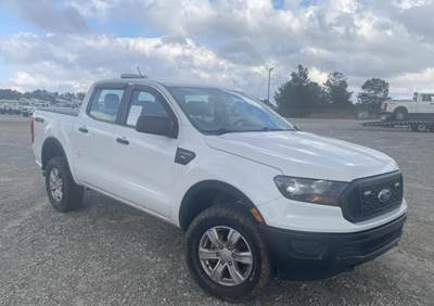 2019 Ford Ranger XL Crew Cab, 2.3L EcoBoost, 4x4, 1-Owner, Hard Folding Bed Cover, Xtra Clean, 1-Owner