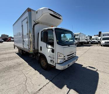 2019 ISUZU NQR REFRIGERATED TRUCK, 16' INSULATED BODY, THERMO KING T-680 STANDALONE REEFER, 1-OWNER