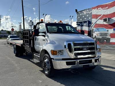 2015 Ford F-650, Miller Car/Equipment Rollback, Cummins Diesel, Automatic, NON-CDL