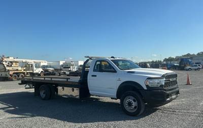 2022 RAM 5500 ROLLBACK TRUCK, JERRDAN BODY, WHEEL LIFT, 8,000 LBS WINCH, LOW MILES, ONE-OWNER, CLEAN CARFAX