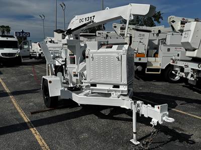 2016 Altec DC1317 Towable Wood Chipper