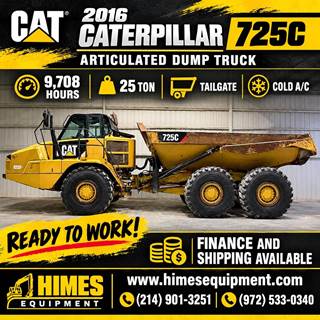 Caterpillar 725C Articulated Truck