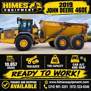 John Deere 460E Articulated Offroad Dump Truck