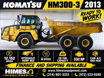 Komatsu HM300-3 Articulated Truck
