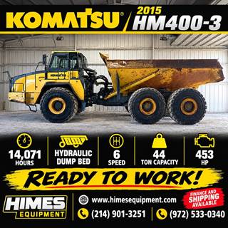 Komatsu HM400-3 Articulated Truck