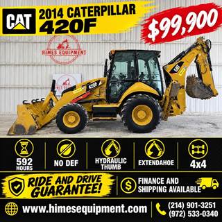 Caterpillar 420F Backhoe