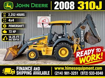 John Deere 310J Backhoe