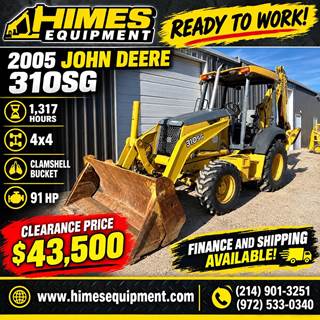 John Deere 310SG Backhoe