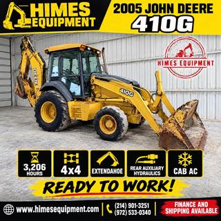 John Deere 410G Backhoe