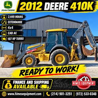 John Deere 410K Backhoe