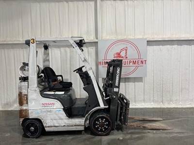 Nissan MCP1F2A20LV Cushion Tire Forklift - 1800lb Capacity, 7ft Lift Height