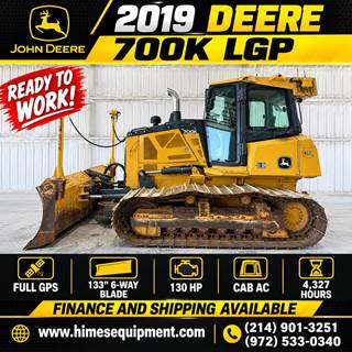 John Deere 700K LGP Dozer