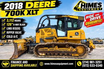 John Deere 700K XLT Dozer