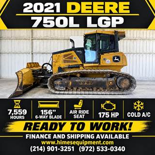 John Deere 750L LGP Dozer