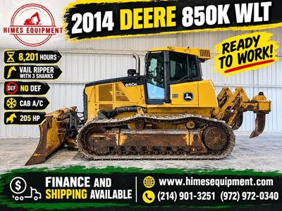 John Deere 850K WLT Dozer