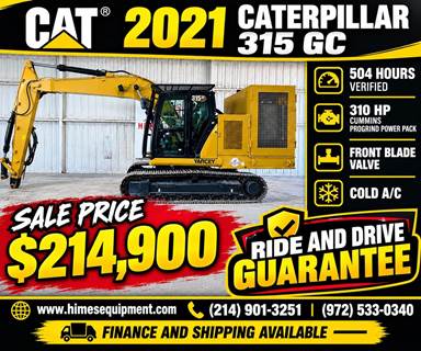 Caterpillar 315 GC Excavator