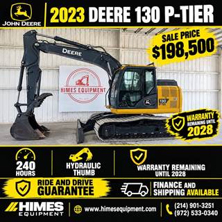 John Deere 130 P-TIER Excavator