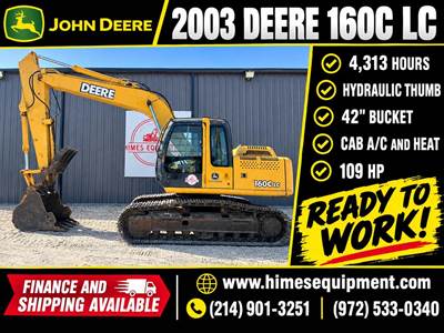 John Deere 160C LC Excavator