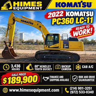 Komatsu PC360LC-11 Excavator