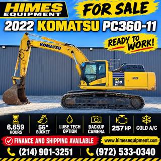 Komatsu PC360LC-11 Excavator