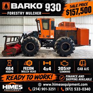 Barko 930 Forestry Mulcher