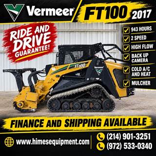 Vermeer FT100 Forestry Mulcher