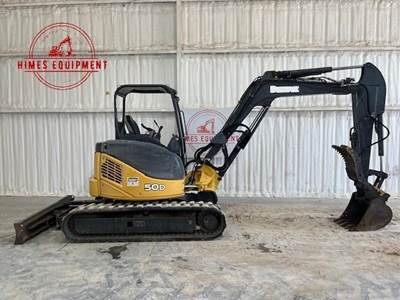 John Deere 50D Mini Excavator