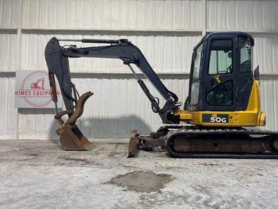 John Deere 50G Mini Excavator