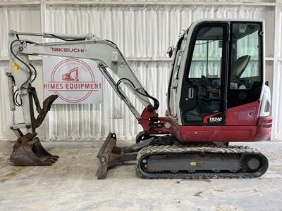 Takeuchi TB240 Mini Excavator
