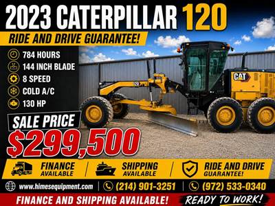 Caterpillar 120 Motor Grader