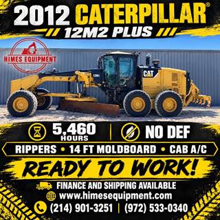 Caterpillar 12M2 VHP PLUS Motor Grader