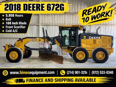 John Deere 672G Motor Grader