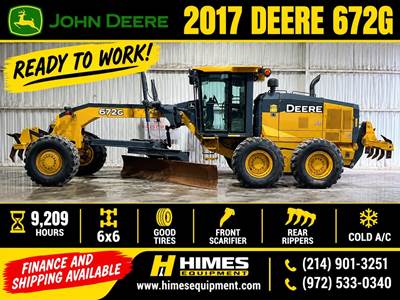 John Deere 672G Motor Grader