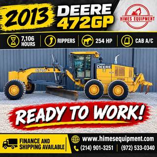 John Deere 672GP Motor Grader