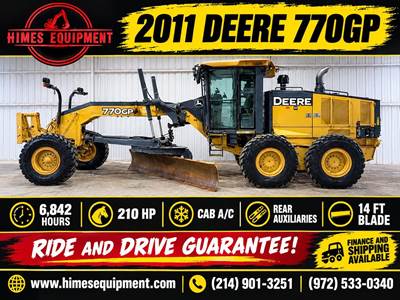 John Deere 770GP Motor Grader