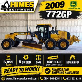 John Deere 772GP Motor Grader
